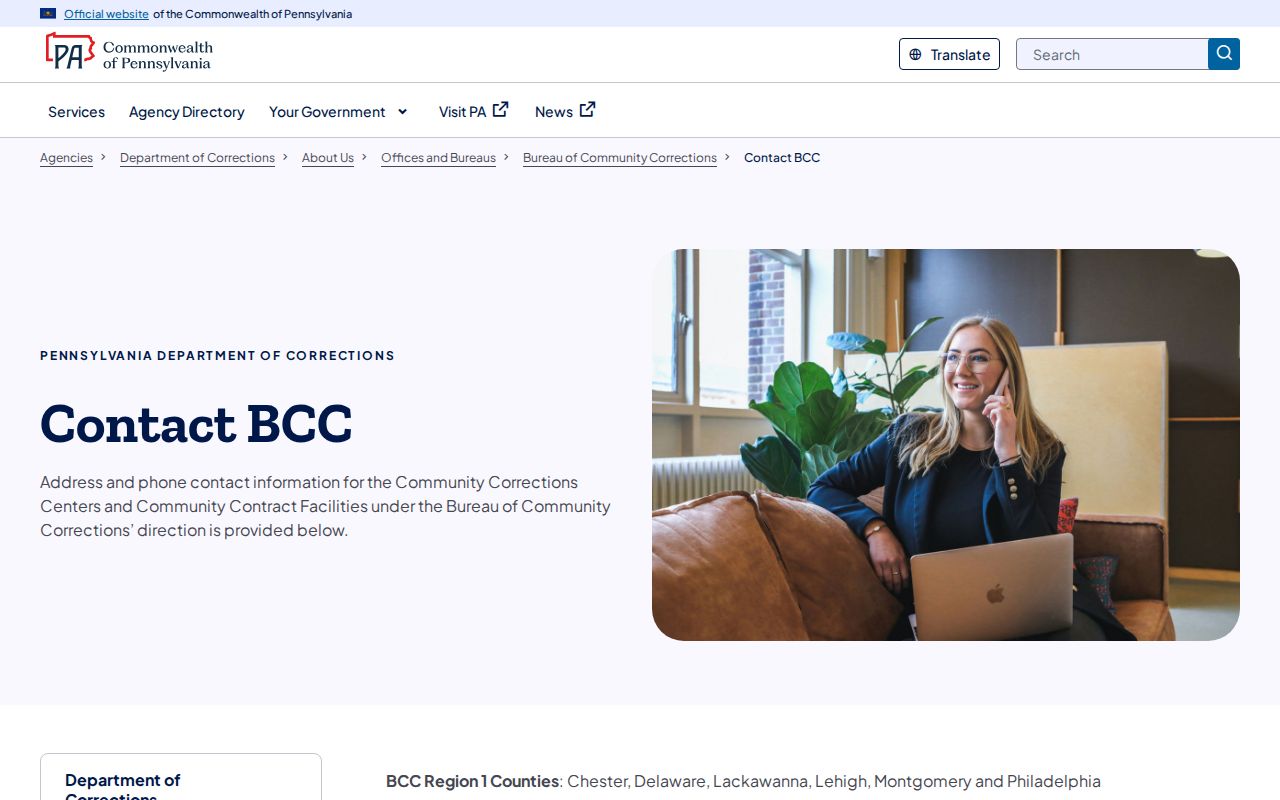 Renewal #2 PA DOC community release contacts
